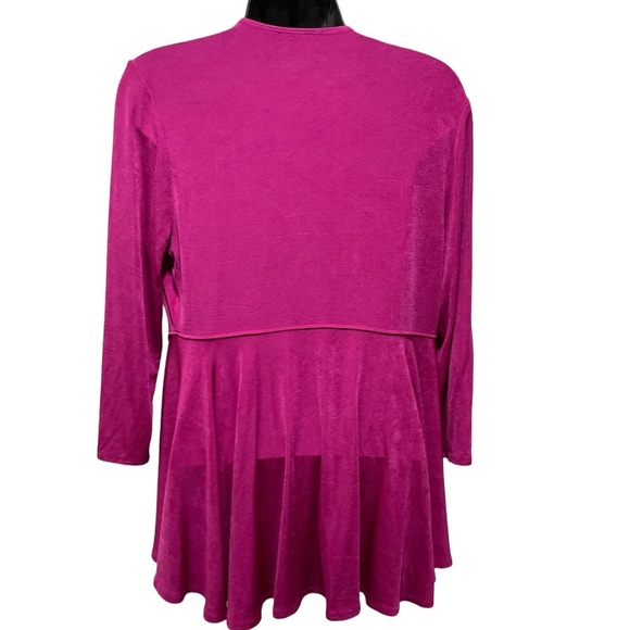 Cute Chicos Travelers Edition Pink Small Open Cardigan - Picture 3 of 6